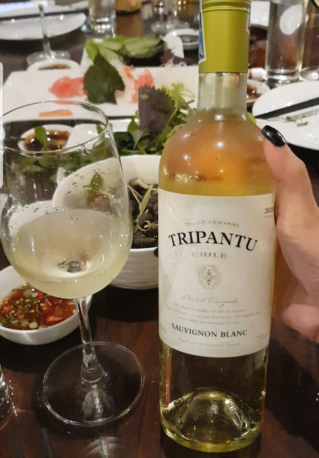 Rượu Vang trắng Chile Tripantu Sauvignon Blanc