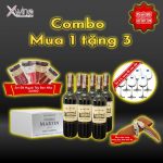 Giỏ hàng 4 Combo Rượu Vang Pháp Martin Haut-Medoc